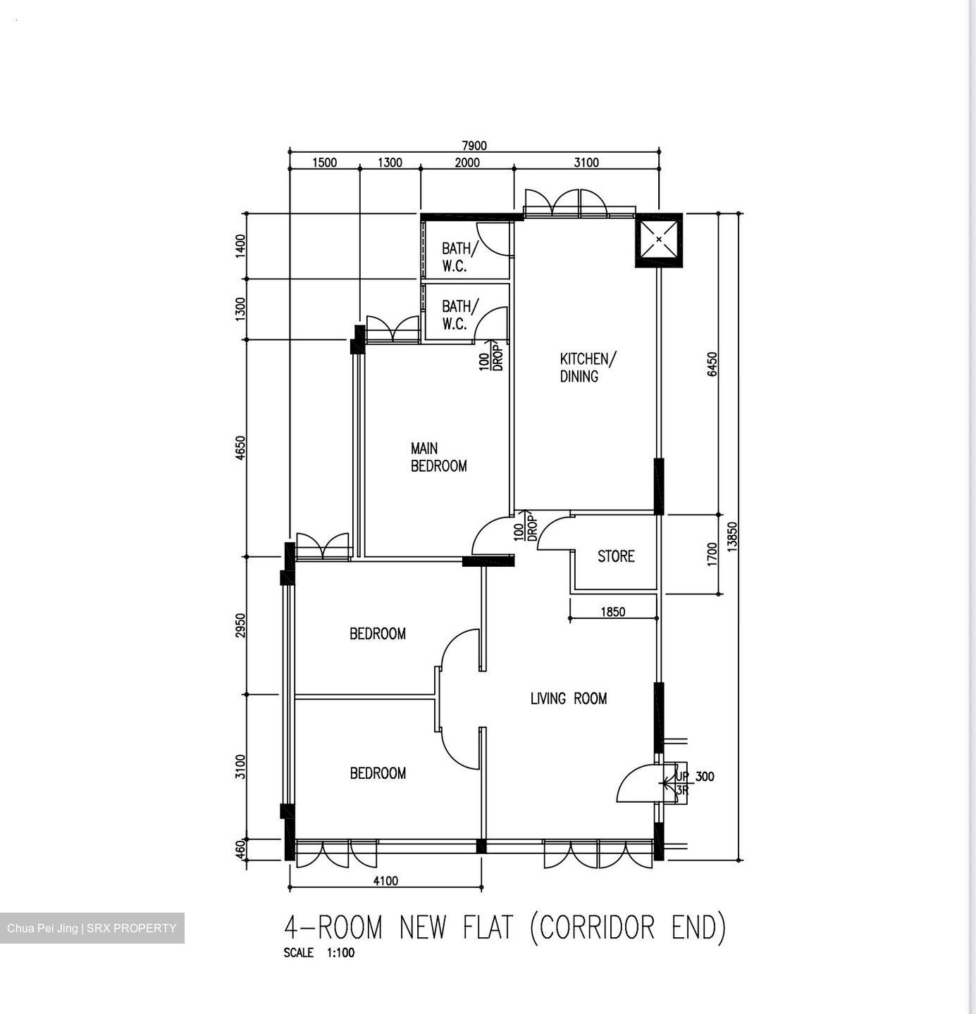 Blk 586 Cheng San Court (Ang Mo Kio), HDB 4 Rooms #580224481
